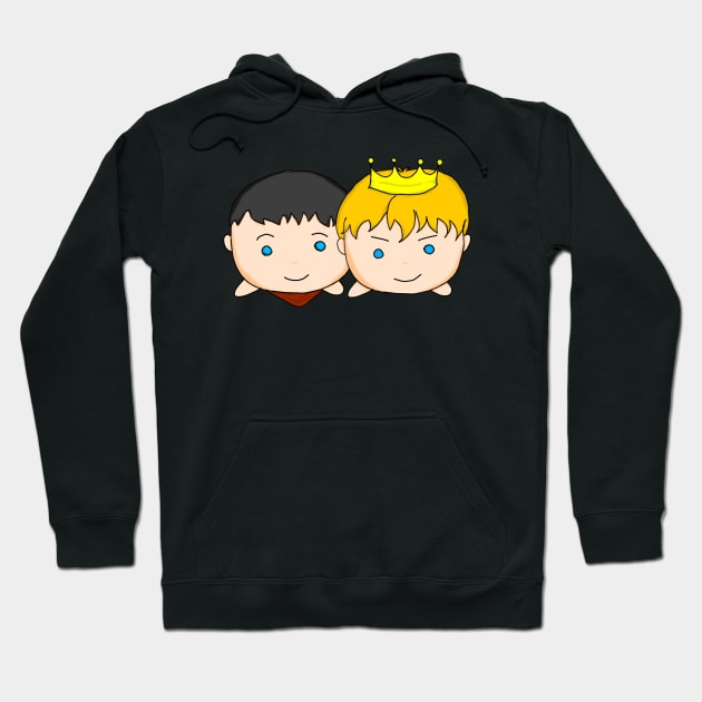 Merthur tsumutsumu Hoodie by QuinnOliver